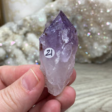 将图像加载到图库查看器中，Natural Amethyst Point from Brazil #21
