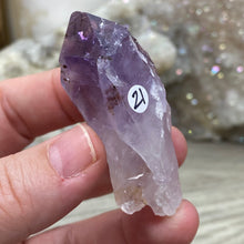 将图像加载到图库查看器中，Natural Amethyst Point from Brazil #21
