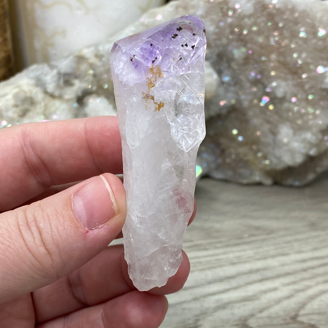 Natural Amethyst Point from Brazil #22