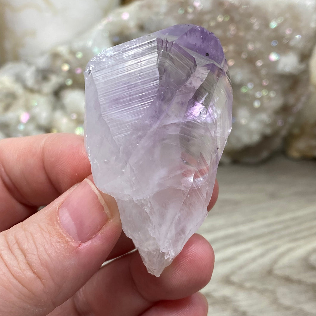 Natural Amethyst Point from Brazil #25