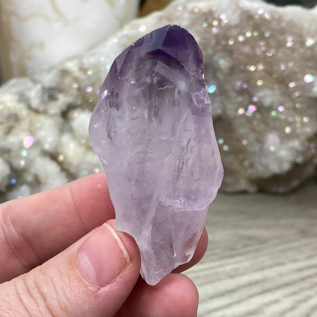 Natural Amethyst Point from Brazil #26