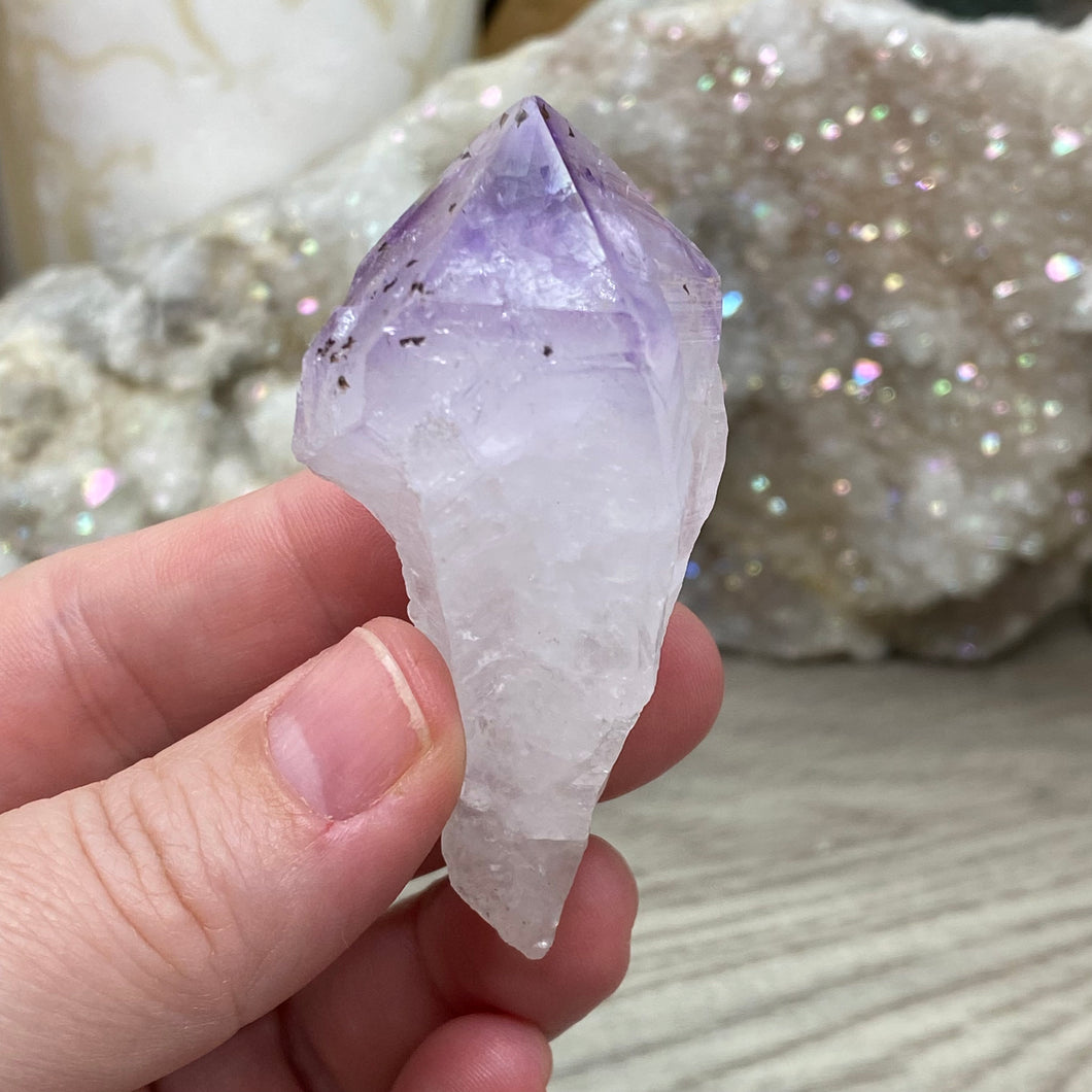 Natural Amethyst Point from Brazil #27