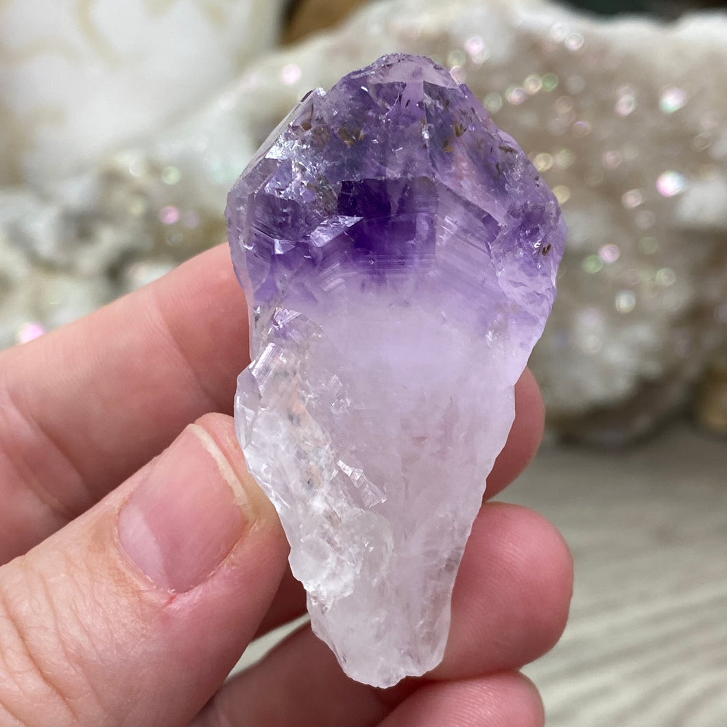 Natural Amethyst Point from Brazil #31