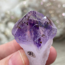 将图像加载到图库查看器中，Natural Amethyst Point from Brazil #31
