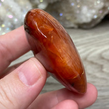 Load image into Gallery viewer, Carnelian Heart Palm Stone #11
