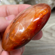 Load image into Gallery viewer, Carnelian Heart Palm Stone #11
