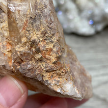 Load image into Gallery viewer, Red / Tangerine Quartz Cluster #008
