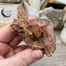 将图像加载到图库查看器中，Red / Tangerine Quartz Cluster #21
