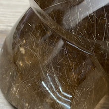 Load image into Gallery viewer, Rutilated Smoky Quartz Large Heart Sculpture
