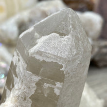 Cargar imagen en el visor de la galería, Smoky Quartz Specimen with Albite and Muscovite
