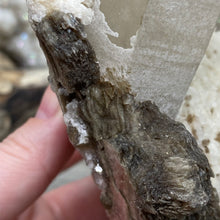 Cargar imagen en el visor de la galería, Smoky Quartz Specimen with Albite and Muscovite
