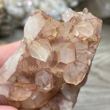 Load image into Gallery viewer, Red / Tangerine Quartz Cluster #49
