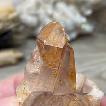 Load image into Gallery viewer, Red / Tangerine Quartz Cluster #75
