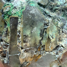 Bild in Galerie-Viewer laden, Chrysocolla, Malachite and Quartz Semi Polished X-Large Egg
