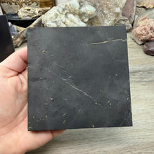 Bild in Galerie-Viewer laden, Shungite 4x4" Semi Polished Tiles
