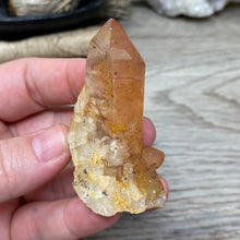 Load image into Gallery viewer, Red / Tangerine Quartz Cluster #105

