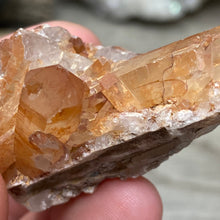 Load image into Gallery viewer, Red / Tangerine Quartz Cluster #109
