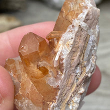 Load image into Gallery viewer, Red / Tangerine Quartz Cluster #109
