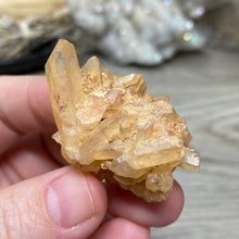 将图像加载到图库查看器中，Red / Tangerine Quartz Cluster #111
