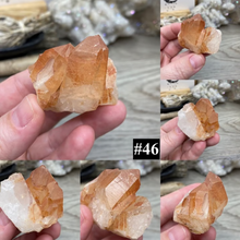 将图像加载到图库查看器中，Red / Tangerine Quartz Cluster #46
