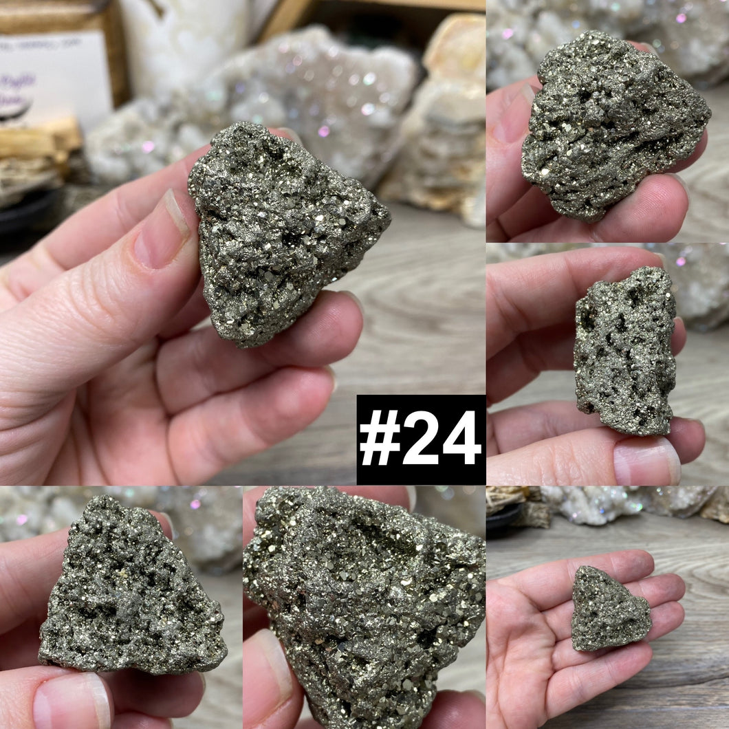 Pyrite Large Clusters