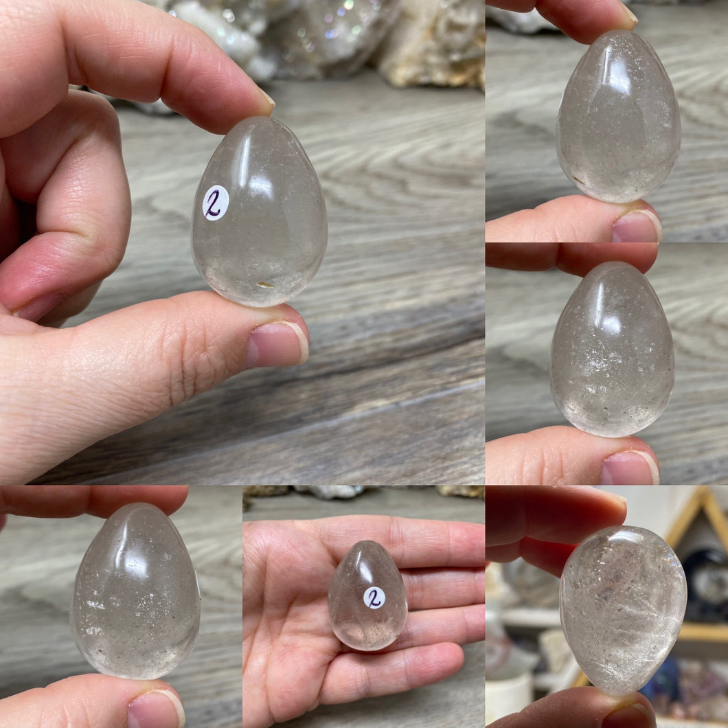 Smoky Quartz Small Eggs