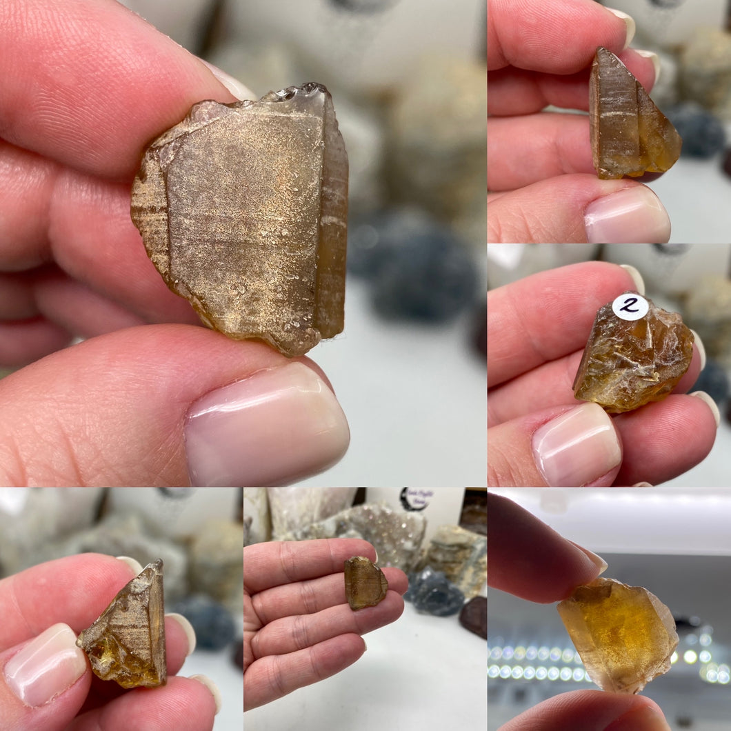 Natural Citrine Rough from Congo Under 6 grams