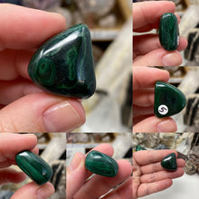 Chargez l&#39;image dans la visionneuse de la galerie, Malachite X-Small Tumbles
