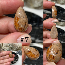 Load image into Gallery viewer, Mexican Fire Opal in Matrix Cabs Under 4 Grams
