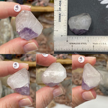 将图像加载到图库查看器中，Chevron Amethyst Large Rough Set
