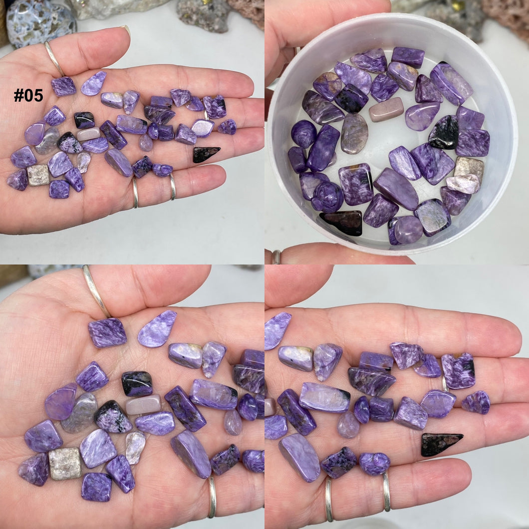 Charoite High Polished Chips