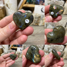 Load image into Gallery viewer, Labradorite Pocket Hearts
