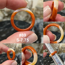 Load image into Gallery viewer, Agate 5mm Band Rings

