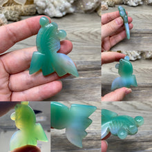 Load image into Gallery viewer, Green Agate Fish
