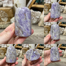 Load image into Gallery viewer, Chevron Amethyst Small Polished Freeforms
