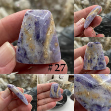 Carica l&#39;immagine nel visualizzatore di Gallery, Morado Opal / Violet Flame Opal Cabochon/Cabs
