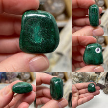 将图像加载到图库查看器中，Malachite Small Tumbles
