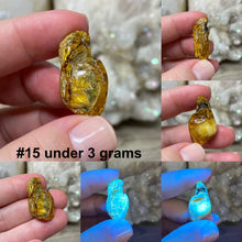 将图像加载到图库查看器中，Baltic Amber Tumbles Under 3 grams
