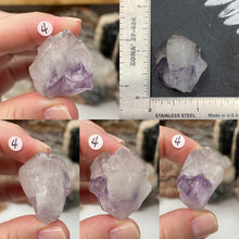 将图像加载到图库查看器中，Chevron Amethyst Large Rough Set
