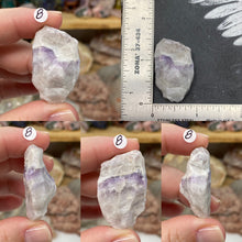 Load image into Gallery viewer, Chevron Amethyst Large Rough Set
