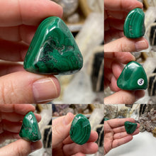 将图像加载到图库查看器中，Malachite Medium Tumbles
