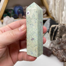 Carica l&#39;immagine nel visualizzatore di Gallery, Ruby and Kyanite in Fuchsite Tower #06
