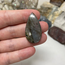 将图像加载到图库查看器中，Purple Labradorite Cabochon #34 * High Quality
