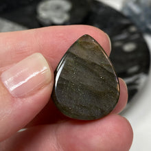 将图像加载到图库查看器中，Purple Labradorite Cabochon #36 * High Quality
