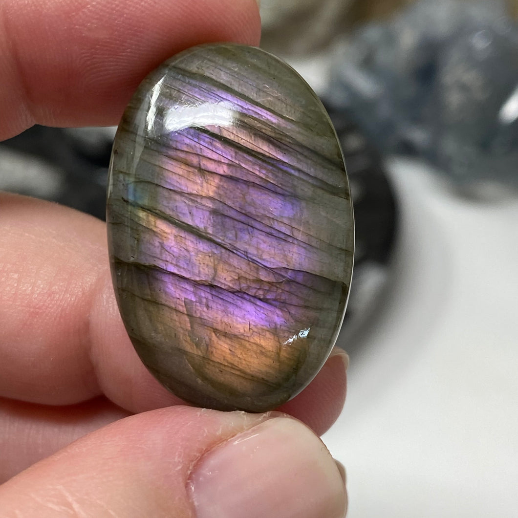 Purple Labradorite Cabochon #41 * High Quality