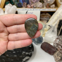 将图像加载到图库查看器中，Purple Labradorite Cabochon #44 * High Quality
