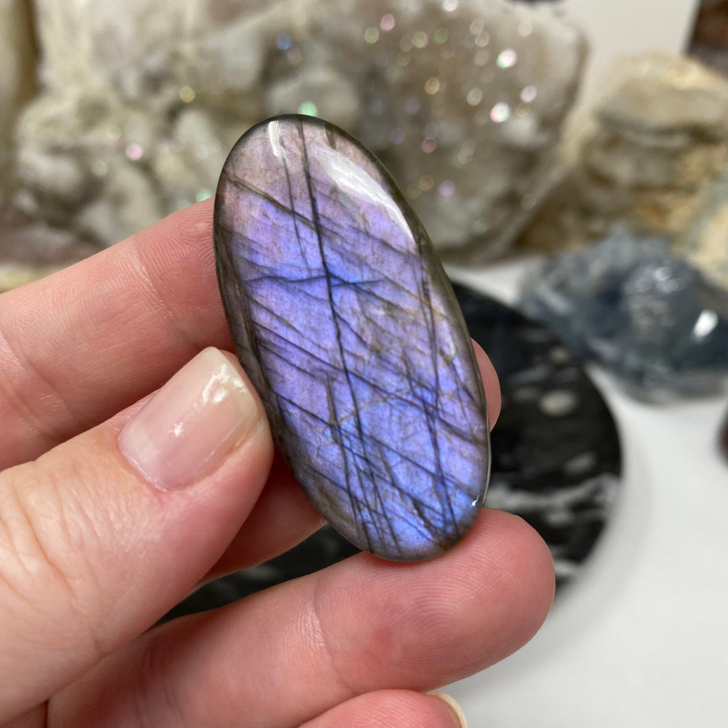 Purple Labradorite Cabochon #46 * High Quality