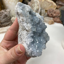 Carica l&#39;immagine nel visualizzatore di Gallery, Celestite Rough Cluster #64
