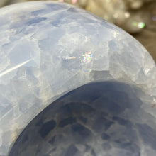 Load image into Gallery viewer, Blue Calcite Trapezoid Bowl #02
