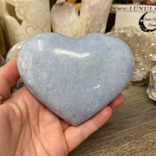 Load image into Gallery viewer, Blue Calcite Large Heart
